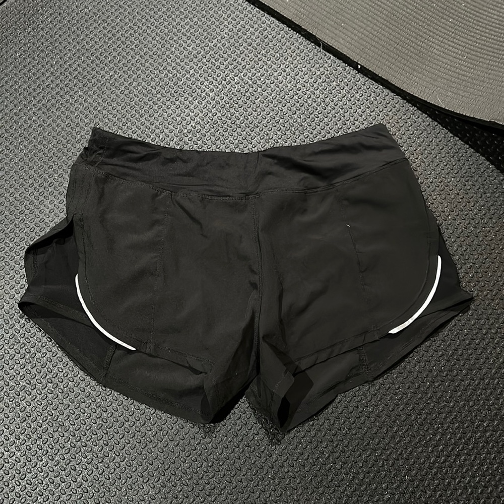 Zyia Black Mesh Energy Shorts